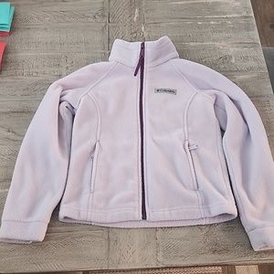 Girls Columbia fleece jacket
